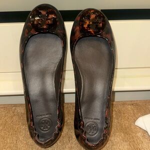 Tory Burch - tortoise Minne Ballet shoes